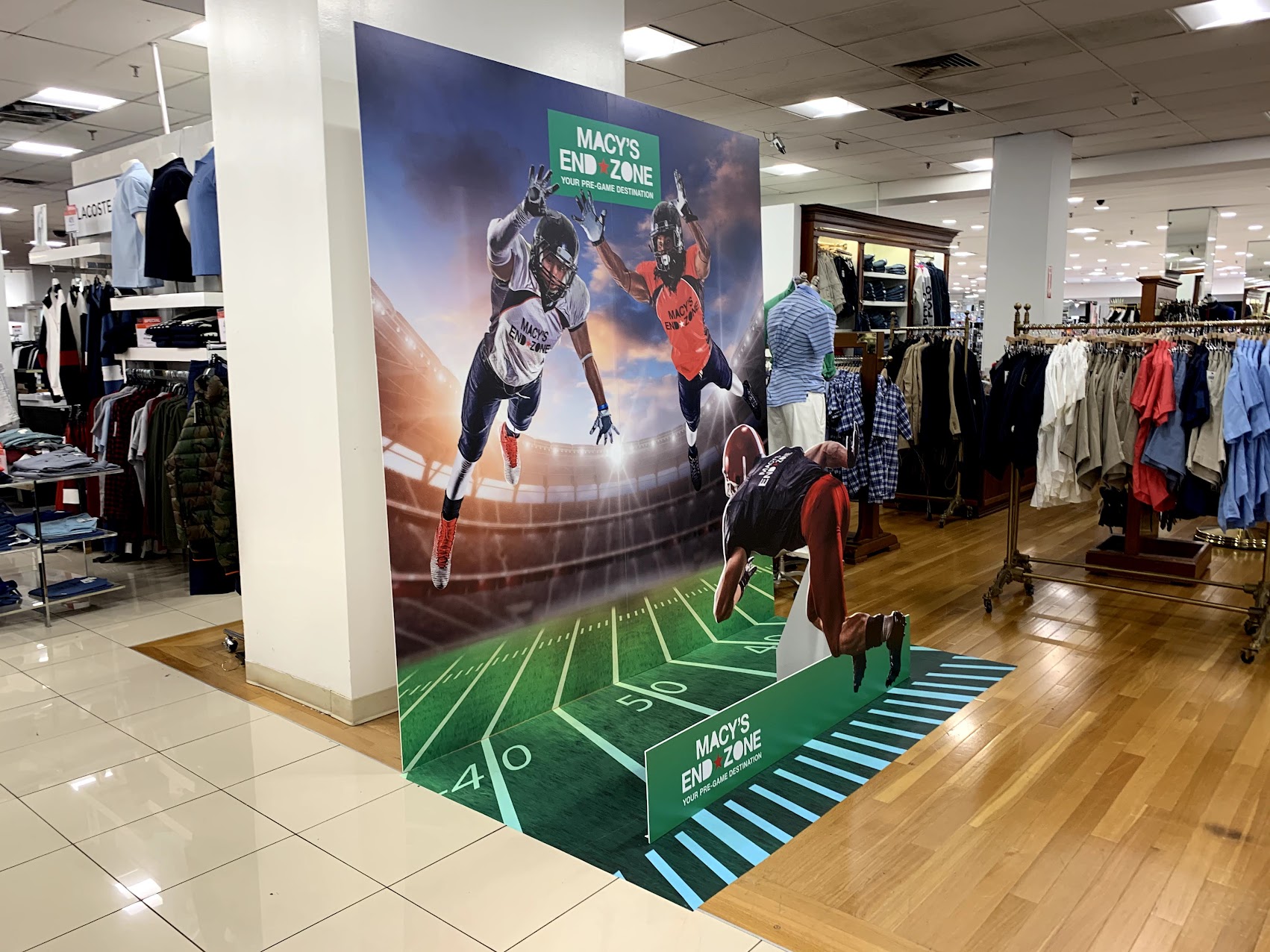 Event graphics for Miami retail brand activation